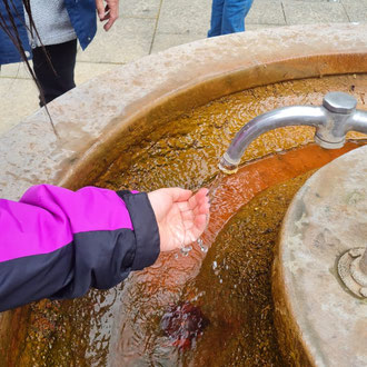 Wasser am Lautenschlägerbrunnen, Foto Michele Messina