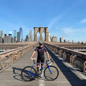 Aldo beim Training in New York ©Privat