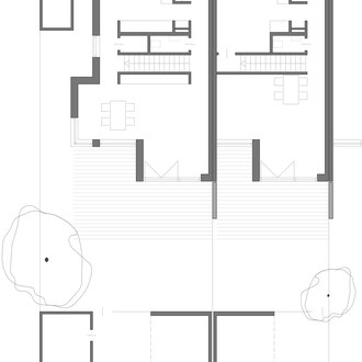 Reihenhäuser Udlding - Plan