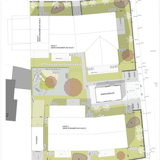 Nachverdichtung Mehrfamilienhaus Haus 2 Dachau - Freiflächengestaltung