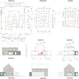 Einfamilienhaus Dachau - Plan