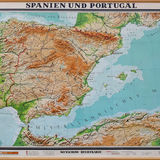 Spanien und Portugal, NR 18, 180 x 130