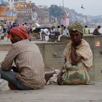 Indien Reisen Varanasi,  Rundreise durch Rajasthan und Uttar Pradesh mit privat Chauffeur und Zug 
