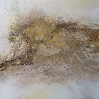 Fields of gold - Acryl auf Leinwand, 205 x 155 cm, 2025