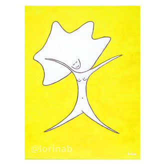 Liberté - peinture de Lorina