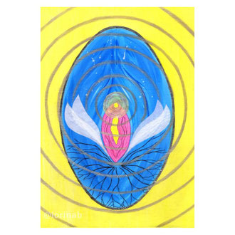 Vibration - peinture de Lorina