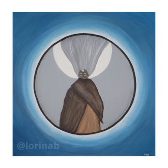 La Grande Mère - peinture de Lorina
