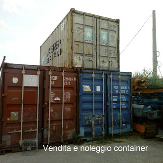 Noleggio e vendita container
