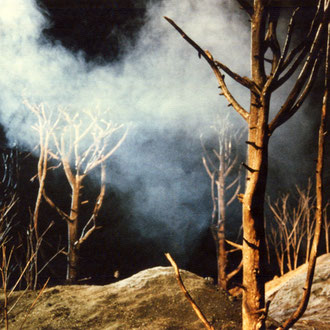 La Fausse Suivante de Marivaux mise en scène de Laurent Laffargue scénographie Eric Charbeau, Philippe Casaban costumes Hervé Poeydomenge lumières Eric Blosse Création: Festival de blase 1997.