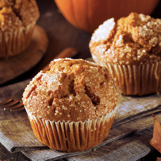 Kürbis- Mandel-Muffins mit Mandelmehl