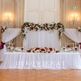 Hochzeitdekoration Conference Center Laxenburg