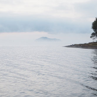 奥琵琶湖：竹生島