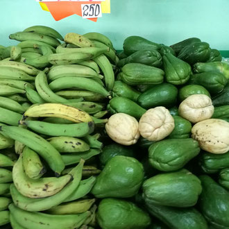 Platanos and Chayote