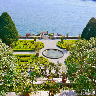 Lago Maggiore Barock Garten Palazzo Borromaer