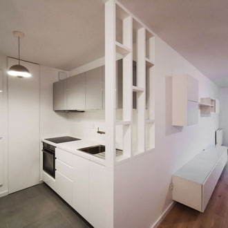 RENOVATION D'UNE CUISINE AVEC CLAUSTRA SEPARATIF - Lionel CERTIER - Architecte d'intérieur à Strasbourg