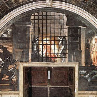 Deliverance of St. Peter, Raphael, 1514