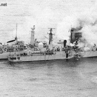 HMS Sheffield und HNS Arrow