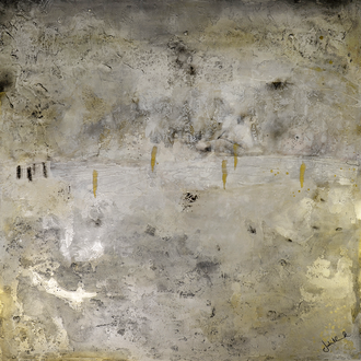Art. Nr.: 19/690/20 L 1  "Abstrakt /der Einzelne":  Acryl auf Holz  80 x 80 cm  I  Preis auf Anfrage  I 