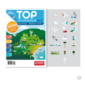 Illustrations vectorielles  / Client MAG EMDP