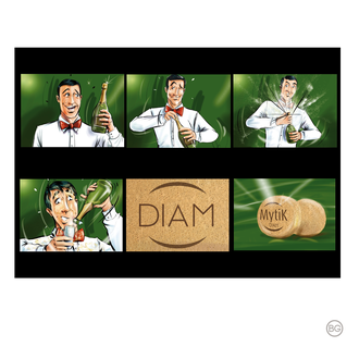 Story Board réalisé sur Painter/ Client Diam