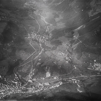 Flugaufnahme vor 1940