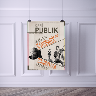Cafe Publik | Design Poster, Flyer, Web