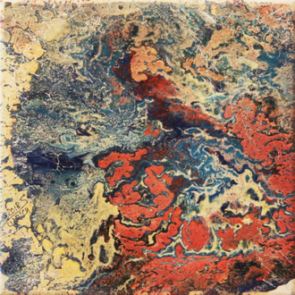Wetland III, Acryl auf Leinwand, 30x30 cm, 2018