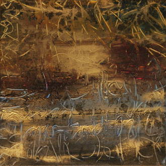 In the desert, Acryl auf Leinwand, 40x40 cm, 2014