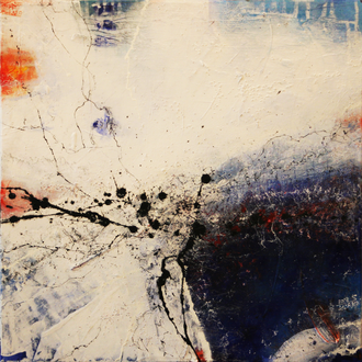 Iceland I, Acryl auf Leinwand, 70x70, 2018
