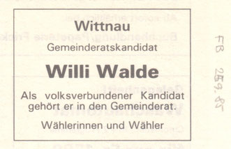 Fricktaler Bote, 25. Sept. 1985
