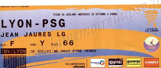 2006-10-25  Lyon-PSG (8ème Finale CL)
