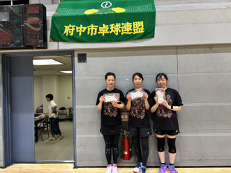 女子Aブロック優勝