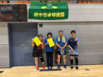 混合Aブロック優勝