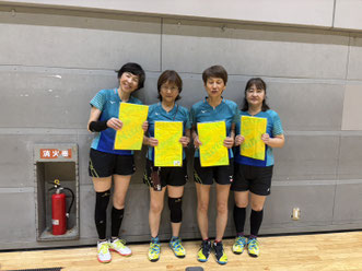 女子Cブロック優勝