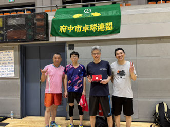 男子優勝