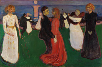 Edvard Munch, La Danse de la vie, 1899-1900.