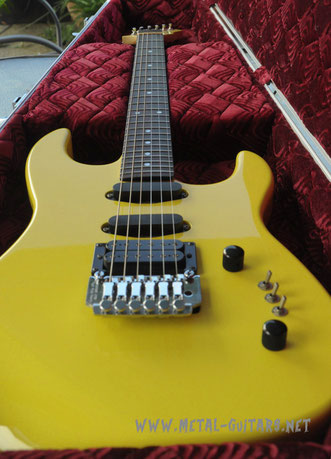 B C Rich ST 3 Yellow
