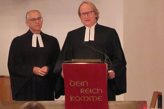 Christian Berndt (links) und Dr. Ulrich Lincoln