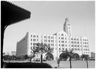 Die Aduana (Zollgebäude) in Montevideo 1939.