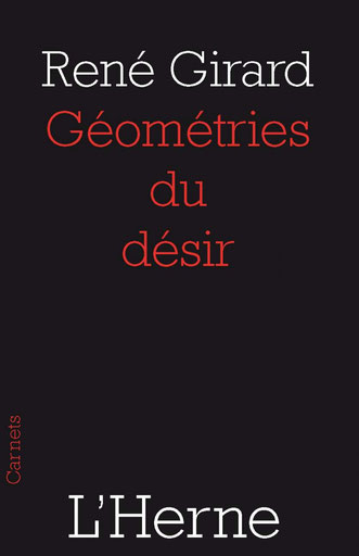 "Géométries du désir" livre de René Girard