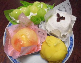 くだものケーキ