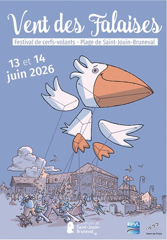 Affiche Festival Vent des Falaises