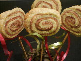 Kürbiskern-Kakao-Keks-Lollies
