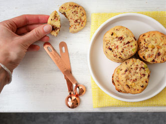 Cranberry-Pistazien-Cookies