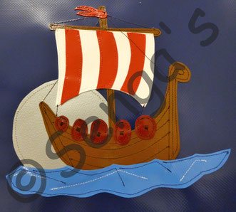 Wikingerschiff Kindergartentasche