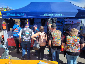 Motorradsternfahrt Kulmbach und Blue Knights®, Rockantenne Bayern und Blue Knights Germany XIV, Sternfahrt Kulmbach, LayOut: Alfons Ulrich "Alf" Secretary BK Ger XIV, WebSeite: Peter Dorsch "Grisu" Webmaster BK Ger XIV