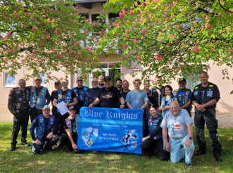 Blue Knights  Germany XIV, Blue Knights 14, Fahrsicherheitstraining Sulzbach Rosenberg Bereitschaftspolizei,WebSeite: Peter Dorsch "Grisu" Webmaster BK Ger XIV