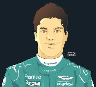 Lance Stroll by Muneta & Cerracín