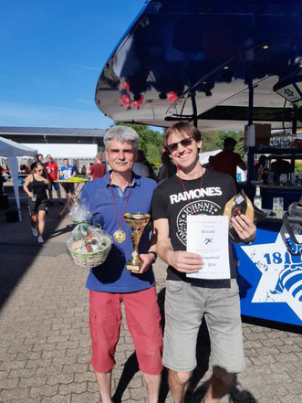 Turniersieger Hans-Jörg Huth & Markus Hoff     