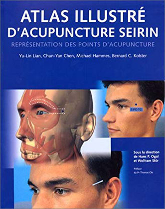 Couverture de l'Atlas Illustré d'Acupuncture Seirin.